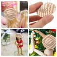 thumbnail image 2 of 12pcs Mini Doll Straw Hats Handcrafted Decorative Sombrero Prop Pet Hat, 2 of 7