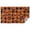 Checkered Pumpkin Halloween, variant on Celestial Wolf Halloween Pattern Rectangle Tablecloth 60"x84",Waterproof Polyester Rectangle Table Cloth, Wipeable Spillproof Polyester Tablecloth for Dining, Camping, Indoor and Outdoor