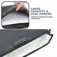 thumbnail image 4 of Fireproof Document Bag With Lock Waterproof Storage Organizer Pouch Fr File Cash, 4 of 6