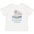 thumbnail image 3 of Inktastic My Great Aunt Loves Me Cute Elephants Clouds Moon and Stars Boys or Girls Baby T-Shirt, 3 of 5