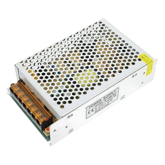 Switching Power Supply Adapter For Displays 6.21X3.85X1.65INCH Silver Replacement For Old Or Damaged Power Supplies 1Set