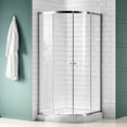 thumbnail image 2 of ANZZI Mare 35 in. x 76 in. Framed Shower Enclosure with TSUNAMI GUARD in Polished Chrome, 2 of 13