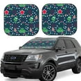 thumbnail image 1 of Fotbe Christmas Juego de 2 Piezas de Parasoles para Parabrisas | Bloqueador Solar para Auto | Accesorios Plegables para Protección Solar Interior-Medium, 1 of 6