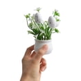 thumbnail image 4 of JVBTVB Easter Egg Mini Potted Plant - Artificial Home Decor with Speckled Eggs, Colorful Faux Table Centerpiece for Spring Festival, Office Desk, Party Supplies, 4 of 8