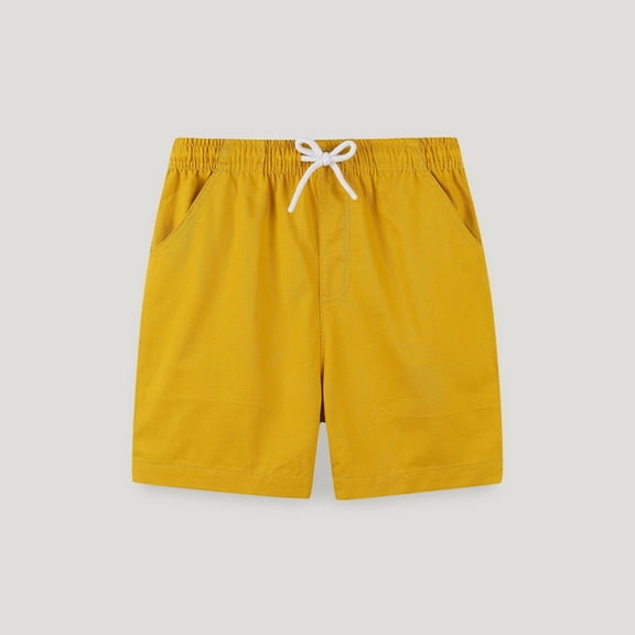 CPNG Toddler Boys Girls Soccer Shorts Cotton Shorts Solid Color Shorts Casual Summer Outwear Fashion Shorts Elastic Waist Joggers Sports Sweat Workout Shorts