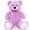 Purple, variant on MorisMos Giant Teddy Bear 35.4'' Giant Stuffed Animal Big Bear Plush Toy