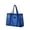 Blue, variant on Women's Mesh Beach Tote Bag, Large Breathable Shoulder Tote, Lightweight Solid Color Handbag for Summer Travel Shopping Outdoor Activities(Mint Green/One Size)