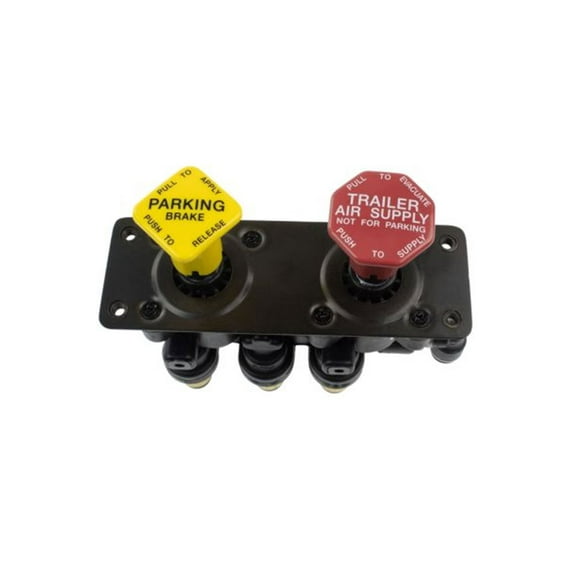 MV-3 Heavy Duty Dash Valve - Air Brake Control Valve Replaces K021464, 3517058, 85112212, Automann 170.K021464, Bendix 745K021464, BERK021464, K021782