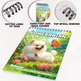 thumbnail image 2 of Netecom Pomeranian Coloring Book for Adults, Spiral Bound, Soft Cover, 2 of 6