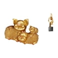 thumbnail image 1 of Figura de escritorio,Figura de cerdo para escritorio de oficina,decoración del hogar,Colección de estatuas de animales,regalo de inauguración de la casa,Estatua de arte abstracto,Estatua de, 1 of 8
