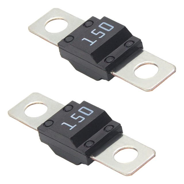 HUGFEGWE 32V 150 A AMI/MIDI Automobile Fuse Car Fuse Flat Battery Bolt Type Fuse High Battery Current 2pcs CJB91-112709