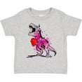 thumbnail image 3 of Inktastic Valentine's Day Graffiti T-rex with Heart Shaped Candy Box Boys or Girls Toddler T-Shirt, 3 of 5