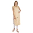 thumbnail image 5 of Bimba Embroidered Designer Kurti For Women's Ethnic Sleeveless Kurta Traditional Wear, 5 of 7