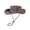 Dark Gray, variant on Men Boonie Hat Mountain Embroidery Packable Hat Hiking Fishing Camping Outdoor Windproof Sun Protection Cap