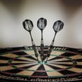 thumbnail image 2 of Elkadart Lone Wolf Steel Tip Darts with Storage/Travel Case, 23 Grams, 2 of 4