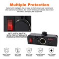 thumbnail image 3 of ruzhgo Car Multipurpose Charger Dual Easy Installation Chargers Lightness Power Outlet USB Port Household Repairing Shop, 3 of 6