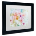 thumbnail image 4 of Trademark Fine Art "Flower Dreams" Canvas Art by Sheila Golden, White Mat, Wood Frame, 4 of 4