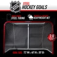 thumbnail image 2 of Franklin Sports Steel Street Hockey Goal - Official Size  - 72" x 48", 2 of 7