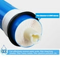 thumbnail image 4 of RO Water Reverse Osmosis System Membrane Universal Compatible Replacement Water Filter Drinking Water Purifier 50G, 4 of 8