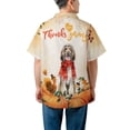 thumbnail image 5 of Happy Thanksgiving Afghan Hound with Turkey Pumpkins Autumn Vibes Hawaiian Shirt Breathable Summer Unisex Merch Dog Lover - 12018, 5 of 6