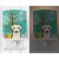 thumbnail image 2 of Caroline's Treasures BB1594CNL Christmas Tree and Yellow Labrador Ceramic Night Light, 6x4x3", multicolor, 2 of 2