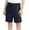 Navy, variant on Boys' Pull-on Cotton Twill Shorts Casual Summer Golf Short Pants School Uniform for Kids 3-16 Years (17-18 Years, White)