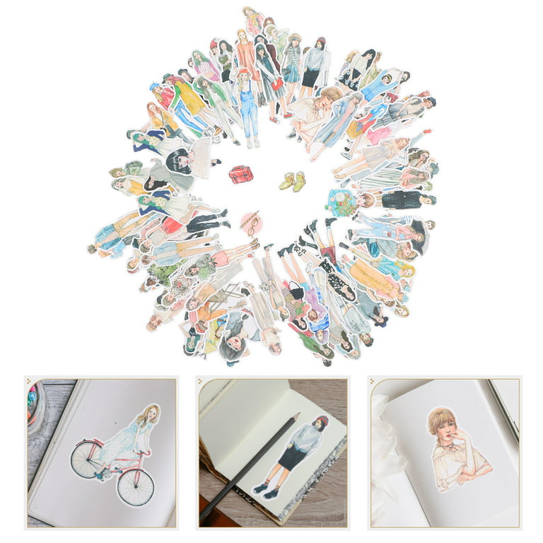 Cute Flower Stickers Set Vintage Clear Floral Decals Great for Scrapbooking  Journals, Crafting, Laptop, Resin Art - 240pcs - AliExpress