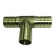 thumbnail image 2 of Adaptadores de Conectores en T de Rosca Igual en apariencia de T de Rosca de Latón , 14mm Yotijar Conector de acoplador de púas de latón, 2 of 9