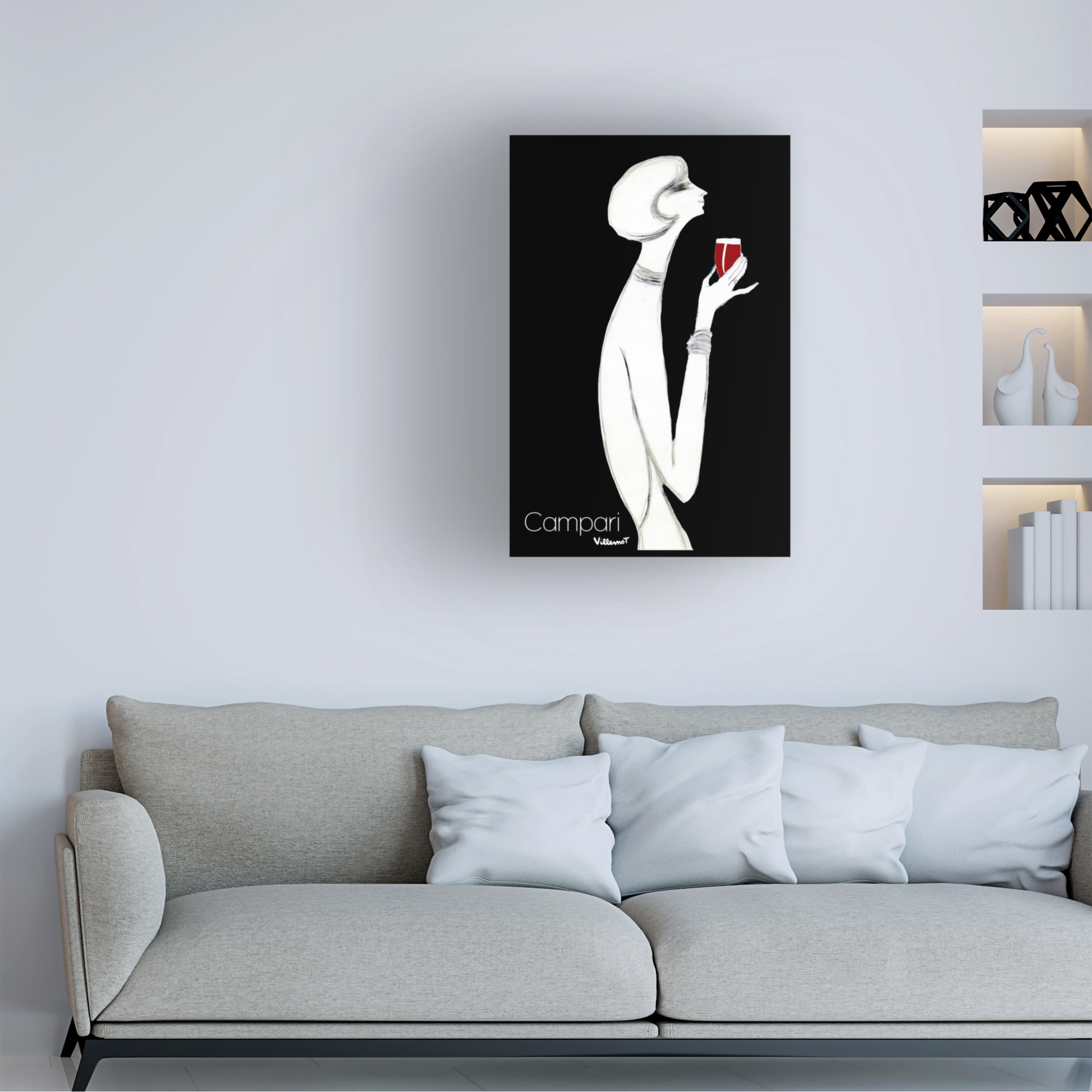 Trademark Fine Art Vintage Lavoie Spirits 25 Canvas Wall Art - 12x19