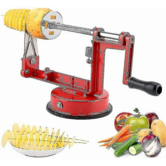 Spiral Cutter Potato Cutter Stainless Steel French Fries Cutter, Potato Peelers8700521926651