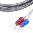 thumbnail image 3 of 2X K Type 0-800 Degrés Celsius Sondes Thermocouples 2M 6.5Ft, 3 of 7