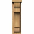 thumbnail image 2 of 5 1/2"W x 12"D x 20"H New Brighton Smooth Corbel w/Backplate, Western Red Cedar, 2 of 9