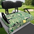thumbnail image 3 of Bulopur Golf Seat Covers for Cart Washable Golf Cart Towel Seat Covers with 4 Front Pockets Compatible with EZGO, Yamaha, Club Car Gift for Friends, 3 of 8