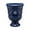Blue, variant on Southern Patio CMX-042464 Porter 15 Inch Diameter Resin Outdoor Planter, Black