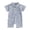 Blue, variant on lnmuld Baby Children Summer Short Sleeve Romper Jumpsuit for Toddler Girls and Boys Size:12-18 Months
