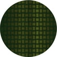 thumbnail image 1 of Ahgly Company Machine Washable Indoor Round Transitional Night Black Area Rugs, 4' Round, 1 of 7
