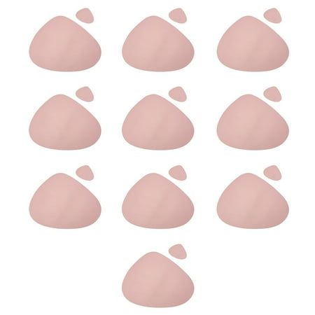 

TureClos PU Placemat Table Mats Heat Insulation Leather Place Mats Set Wipeable Cup Mat Tableware Pad Indoor Dining Restaurant Pink