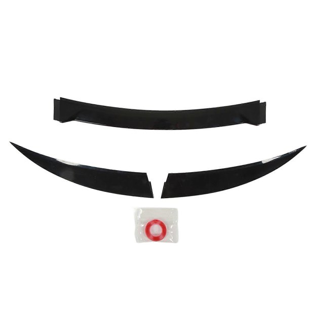 Rear Trunk Spoiler Glossy Black Trunk Lid Spoiler Tail Trunk Lip Molding Trim Replacement for Tesla Model 3 2017 to 2023 B Type