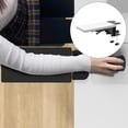 thumbnail image 4 of Reposabrazos de Madera para Computadora para Escritorio, Soporte de Brazo Relajante, Reposamuñecas Conveniente, Reposabrazos de Escritorio para blanco, 4 of 8