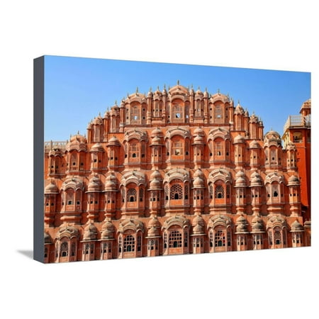 Hawa Mahal (Palace of Winds), Built in 1799, Jaipur, Rajasthan, India, Asia Stretched Canvas Print Wall Art By (Best Palace In Rajasthan)