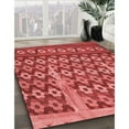 thumbnail image 2 of Ahgly Company Indoor Rectangle Patterned Love Red Area Rugs, 6' x 9', 2 of 6