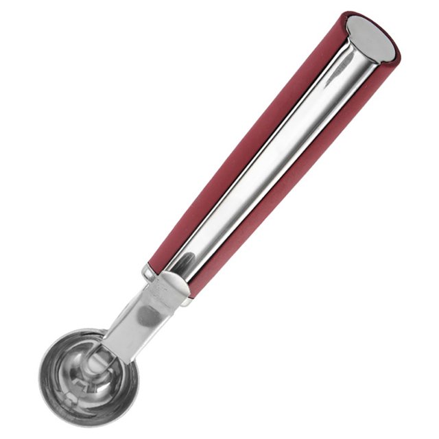 Coofit Ice Cream Spoon Portable Reusable Metal Cupcake Scoop Fruit Spoon Melon Scooper