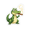 thumbnail image 3 of cartoon Alligator Theme Stickers, Waterproof Alligator Theme Sticker for Water Bottle Laptop Phone Cases Planner Skateboard Luggage Helmet Party Favor Decor, Ideal for Adults Teens Teacher Rewards, 3 of 9