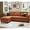 Orange-velvet, variant on PurelyGoods Sectional Sofa and Couches for Living Room - 78''L Shaped Beige Linen Couch-Pet Friendly Modular 3-Seater Convertible Sofas-Washable Covers-Suitable for The Living Room,Beige