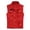 *1-Red, variant on Men's Button Down Studded Punk Denim Vest , Sleeveless Biker Jean Jacket For Men,Black,M-5XL
