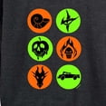 thumbnail image 3 of Disney Villains - Villian Symbols - Women's Lightweight French Terry Long Sleeve Shirt, 3 of 5