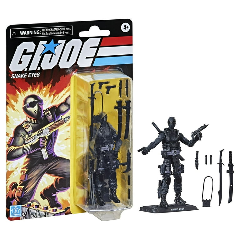 G.I. Joe Classic Collection 3体セット G.I. Joe Retro Collection: Vintage Snake Eyes 3.75-Inch