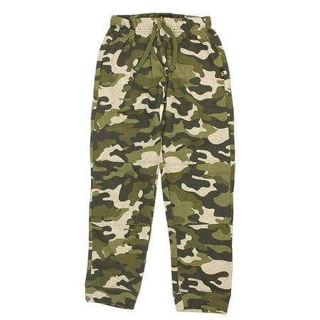 Lee - LEE Youth Boy's 2-Pack Jogger Pants (Charcoal/Green Camo, Large ...