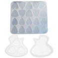 thumbnail image 4 of 1 Set Guitar Picks Silicone Mold DIY Guitar Pick Making Mold Pick Box Mold, 4 of 8