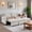 Beige, variant on BSHTI 3-Seat Corduroy L-Shaped Pull-Out Sleeper Sofa Bed with Storage Chaise, Solid Wood Iron Frame for Living Room Apartment(Dark Gray)